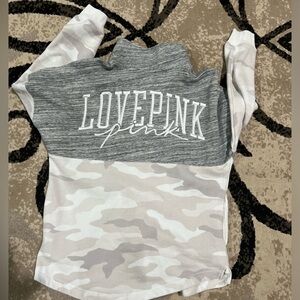 Pink Long Sleeve Sweatshirt Adult XS